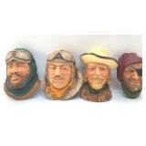 CHALK HEADS, ENGLAND 1980S
