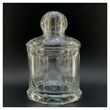 HEISEY PANELED COLONIAL BISCUIT JAR