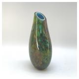 MULTICOLOR ABSTRACT CASED VASE