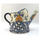 MEXICAN TALAVERA POTTERY WATERING CAN