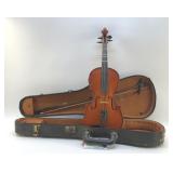 1/2 STUDENT VIOLIN UNBRANDED WITH CASE, BOW