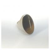STERLING SILVER TIGER EYE MEN