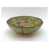 CERAMIC FLOWERED BOWL
