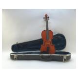 VERONA HALF SIZE STUDENT VIOLIN WITH BOW, CASE