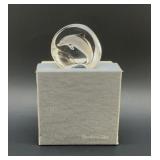 STEUBEN MATS JONASSON SWEDISH DOLPHIN PAPERWEIGHT