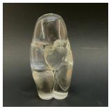 DAVID WILSON ART GLASS NUDE TORSO