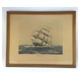 " FLYING CLOUD" AMERICAN CLIPPER SHIP 1851 ARTWORK