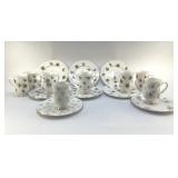 ROYAL VICTORIA BONE CHINA LUNCHEON SETS