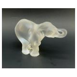 MARIECLAUDE LALIQUE "TIMORE" ELEPHANT SCULPTURE