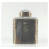 STERLING SILVER MARCUS & CO TEA CADDY 120.38g