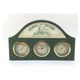 JOHN DEERE WEATHER STATION WITH CLOCK