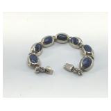 STERLING SILVER 925 LAPIS BRACELET