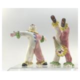 1950S JAPAN CLOWN FIGURINES 6 1/2 "