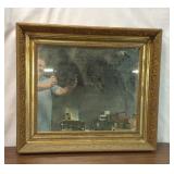 ANTIQUE  Gold GILT MIRROR
