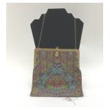 VICTORIAN BEADED HANDBAG