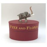 FITZ AND FLOYD BLOWN GLASS ELEPHANT
