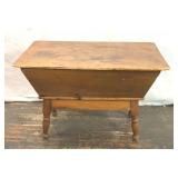 PRIMIRIVE EARLY ANTIQUE DOUGH TABLE