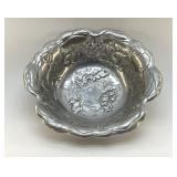 ARTHUR COURT ALUMINUM RABBIT BOWL