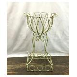 WROUGHT IRON GARDEN PLANTER 27"