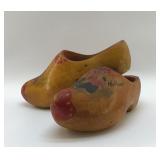 AUTHENTIC HOLLAND WOODEN SHOES, HAND PAINTED
