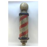 HUGE COMPOSITE BARBER POLE 36"