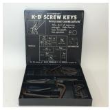 VTG K-D TOOLS NO. 33 HEX SCREW KEY SET