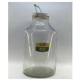 HUGE MOUNT OLIVE, DILL PICKLE GLASS JAR