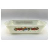 FIRE KING VINTAGE FRUIT HARVEST LOAF PAN
