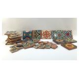 TALEVERA MEXICAN CERAMIC TILES 4"