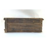 PORTER BOGS ANTIQUE WOOD CRATE