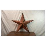 40" RUSTY METAL STAR