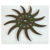 ANTIQUE JOHN DEERE TRACTOR WHEEL PART