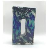 MURANO ART GLASS CASED VASE