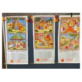 1993-1995 LORD KRISHNA SUNBELT FABRIC CALENDAR