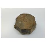 VTG LEAD INGOT STAMPED VIRGIN