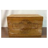 COORS WINTERFEST WOOD DELIVERY BOX