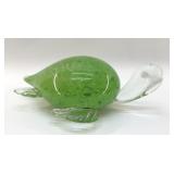 HAND BLOWN LARGE GLASS SEA TURTLE