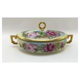 SELB BAVARIAN ROSE CASSEROLE