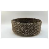 BRAIDED RUG BASKET 13"