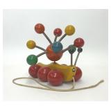 VTG KOUVALIAS CATERPILLAR PULL TOY