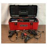 CRAFTSMAN TOOL BOX CONTENTS SOLDERING IRONS