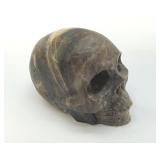 BAMBOO JASPER QUARTZ CRYSTAL SKULL