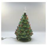VINTAGE CERAMIC CHRISTMAS TREE 15"