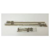 4 JAPANESE SOLID BRASS BAR CLAMPS