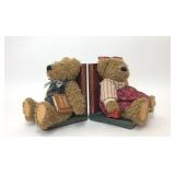 VTG BOYDS BEARS TEDDY BEAR BOOKENDS