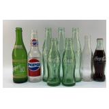 VINTAGE SODA BOTTLES, COKE PEPSI