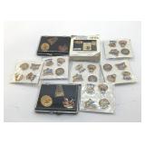 OLYMPIC AND SOUVENIR PIN BACKS