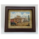 COCA-COLA VARIETY STORE FRAMED ART