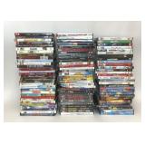 LARGE COLLECTION 90 ASSORTED DVDS