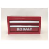 KOBALT RED MINI STEEL TOOL BOX